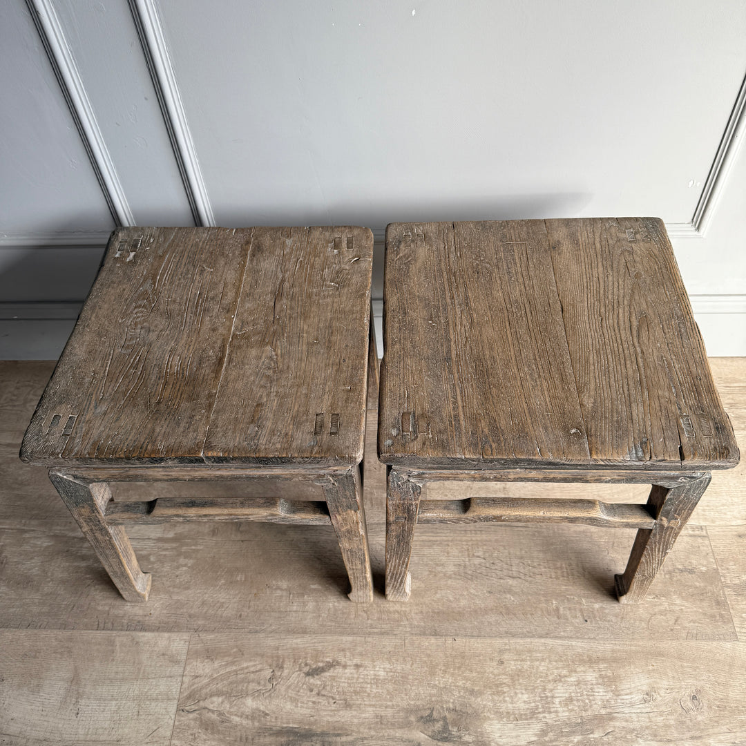 Pair of antique bedside tables | Allegra