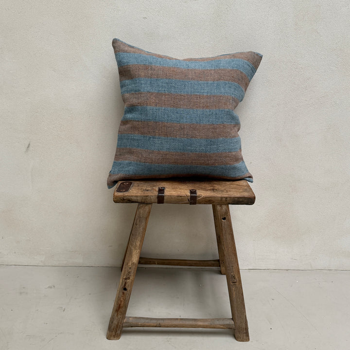 Linen cushion wide stripe | 50x50 Pascale