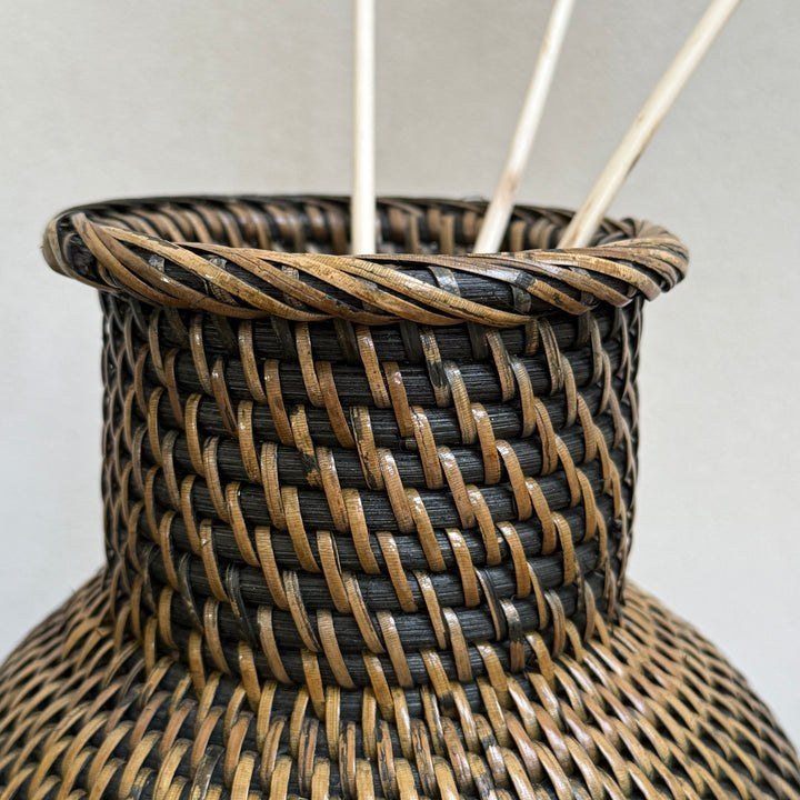 Decorative Woven Wood Vase