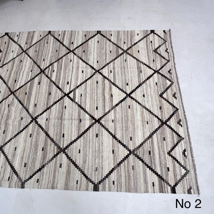 Handwoven Kilim Rug ADA Cream