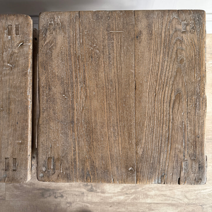 Pair of antique bedside tables | Allegra