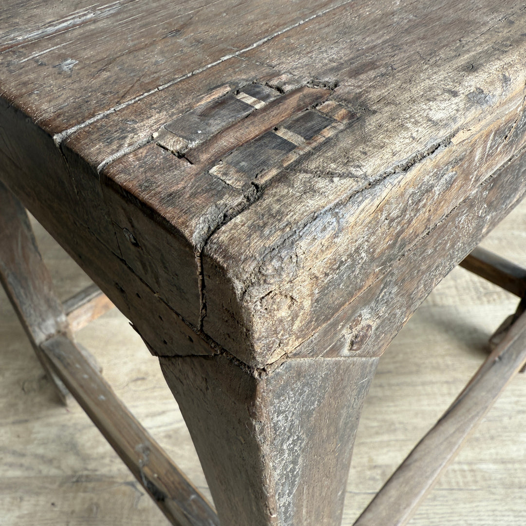 Original Antique Side Table Bale