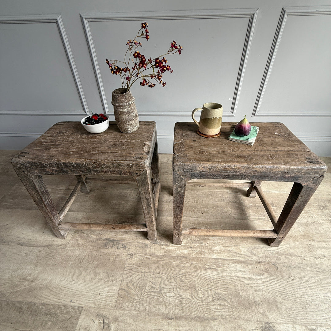 Pair of antique bedside tables | Claremont