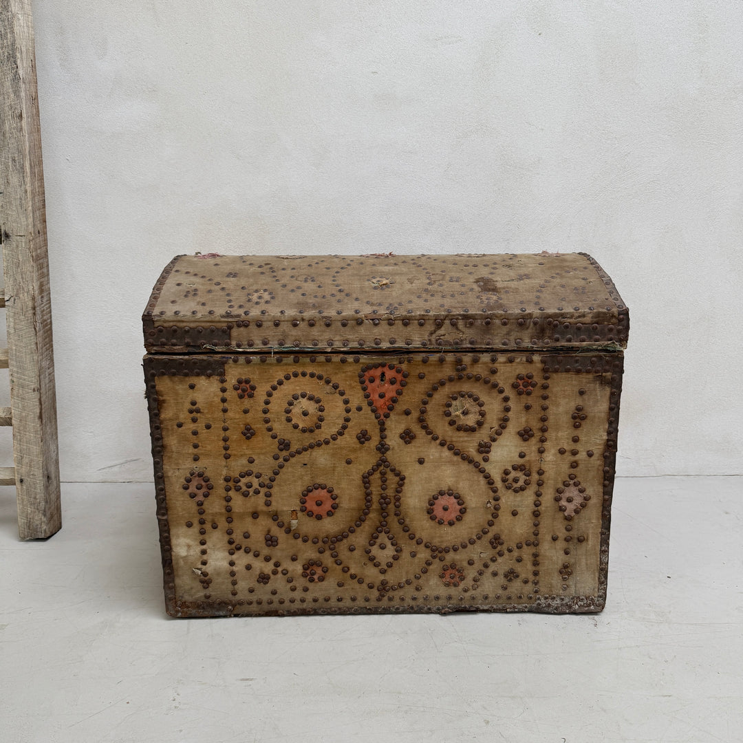 Antique Studded Trunk | Malik