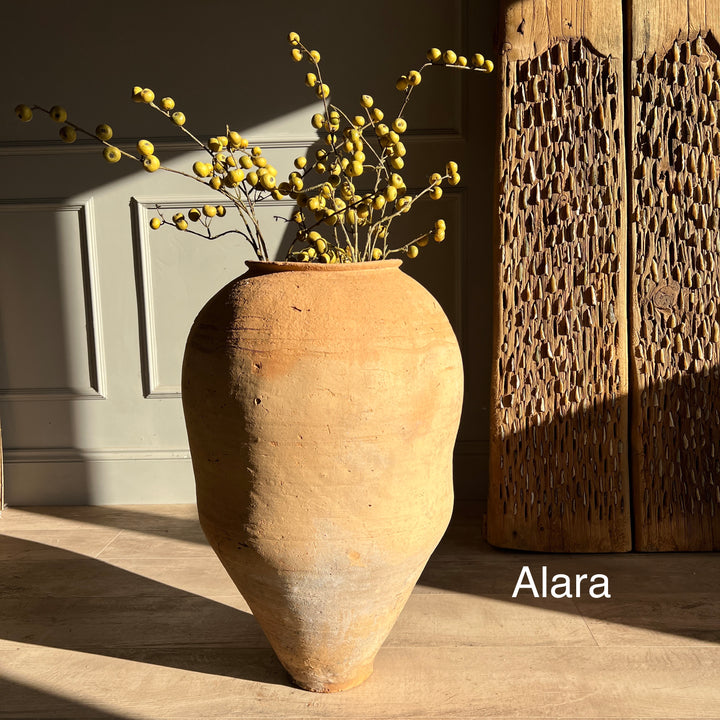 Antique Terracotta Olive Urns