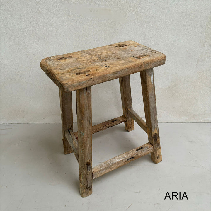 Antique Small Side Table | Large Stool (select from photo)