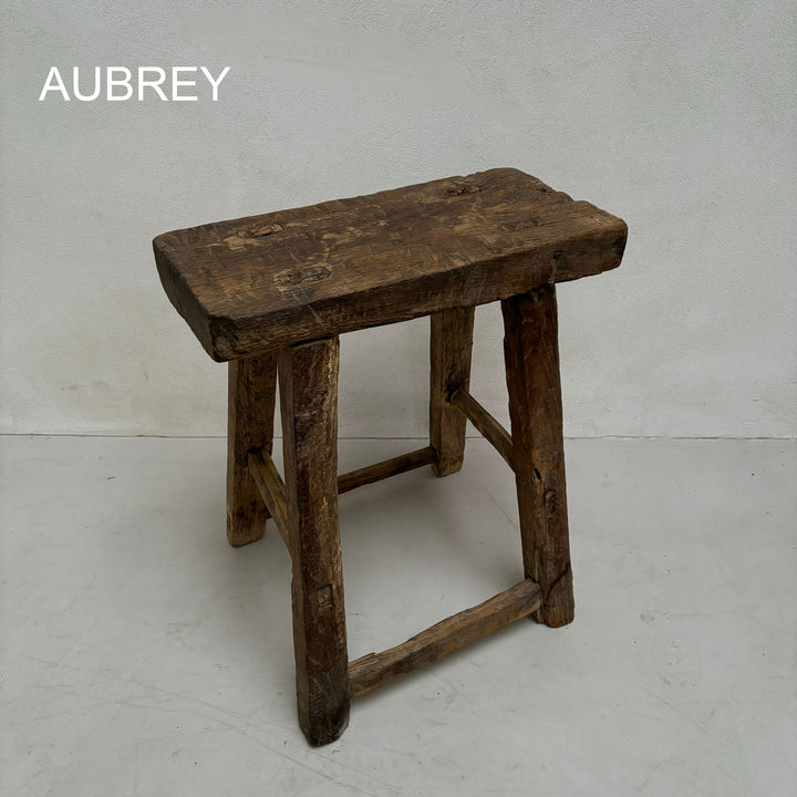 Antique Small Side Table | Large Stool (select from photo)