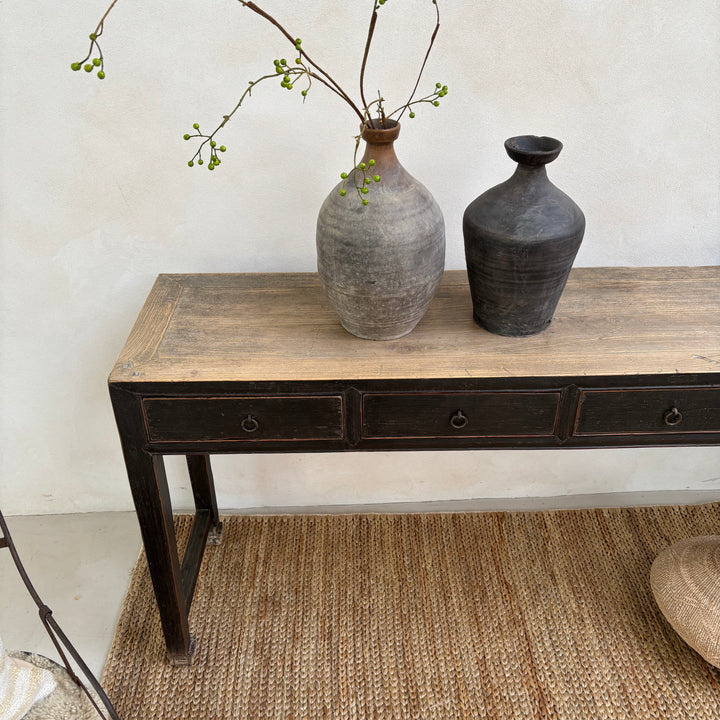 Antique Black Console Table | Oakford 4