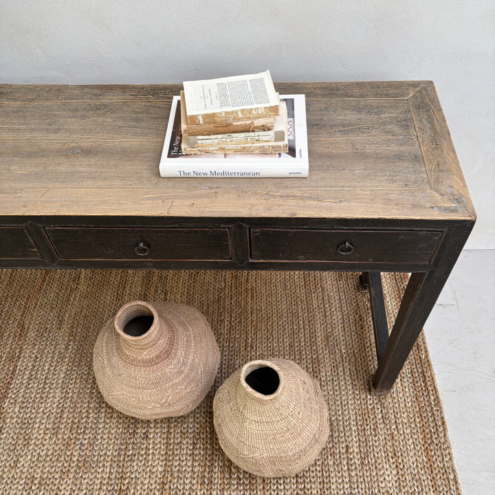 Antique Black Console Table | Oakford 5