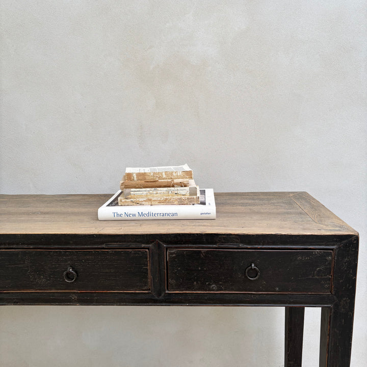 Antique Black Console Table | Oakford 6