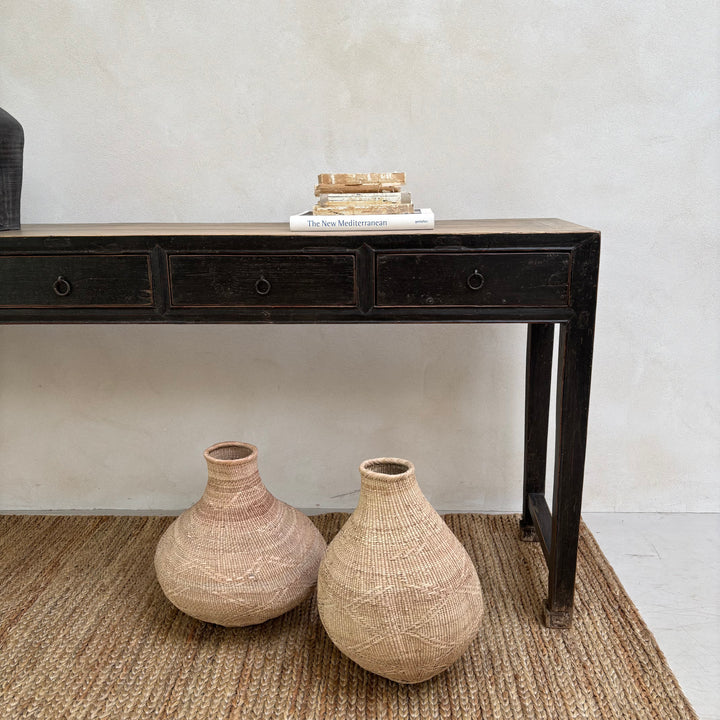 Antique Black Console Table | Oakford 7