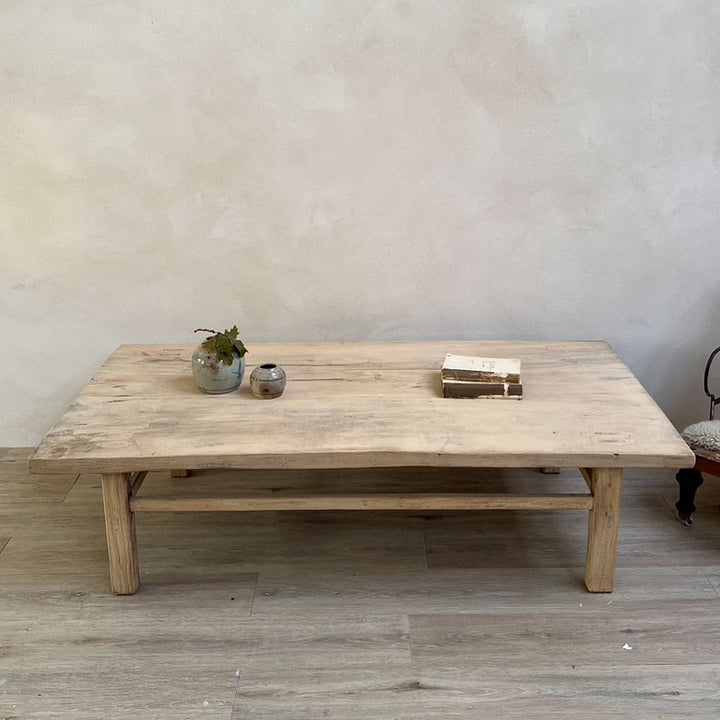 Antique Elm Coffee Table Christie