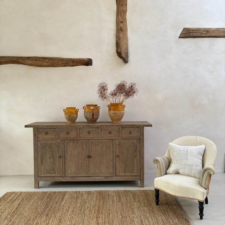 Antique Elm Cupboard Christopher