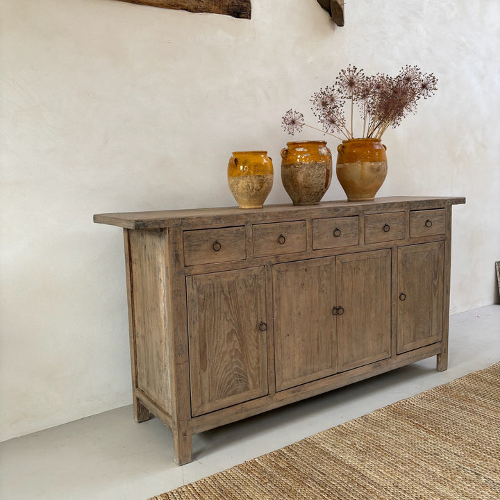 Antique Elm Cupboard Christopher