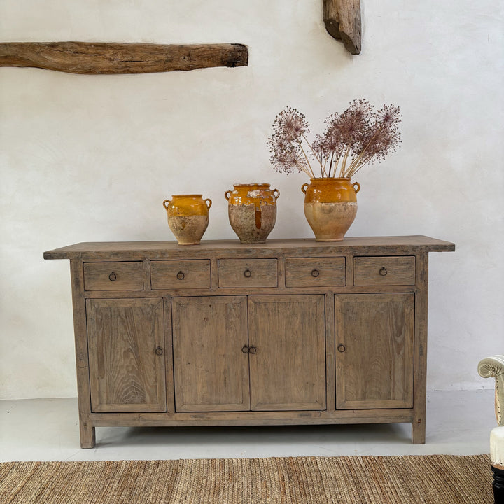 Antique Elm Cupboard Christopher
