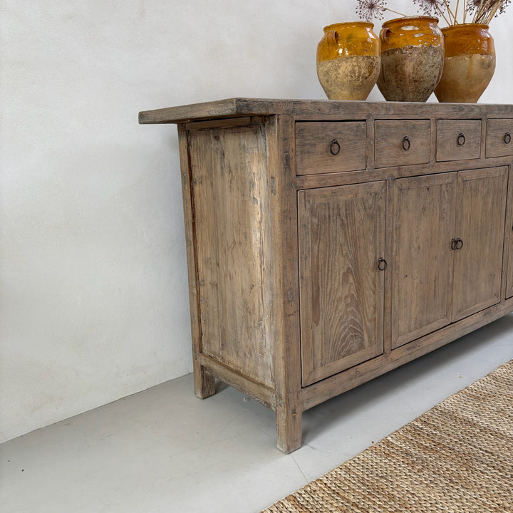 Antique Elm Cupboard Christopher