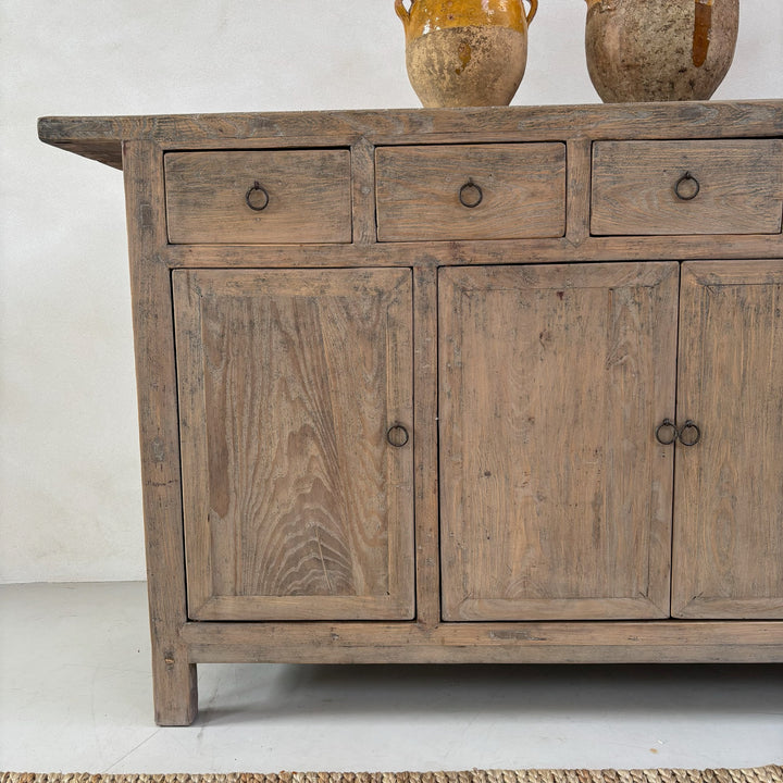 Antique Elm Cupboard Christopher