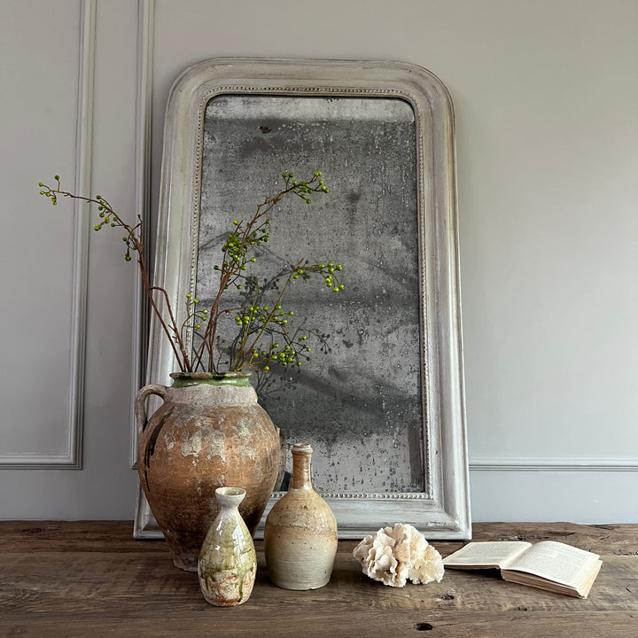 Antique French Foxed Mirror | Goring