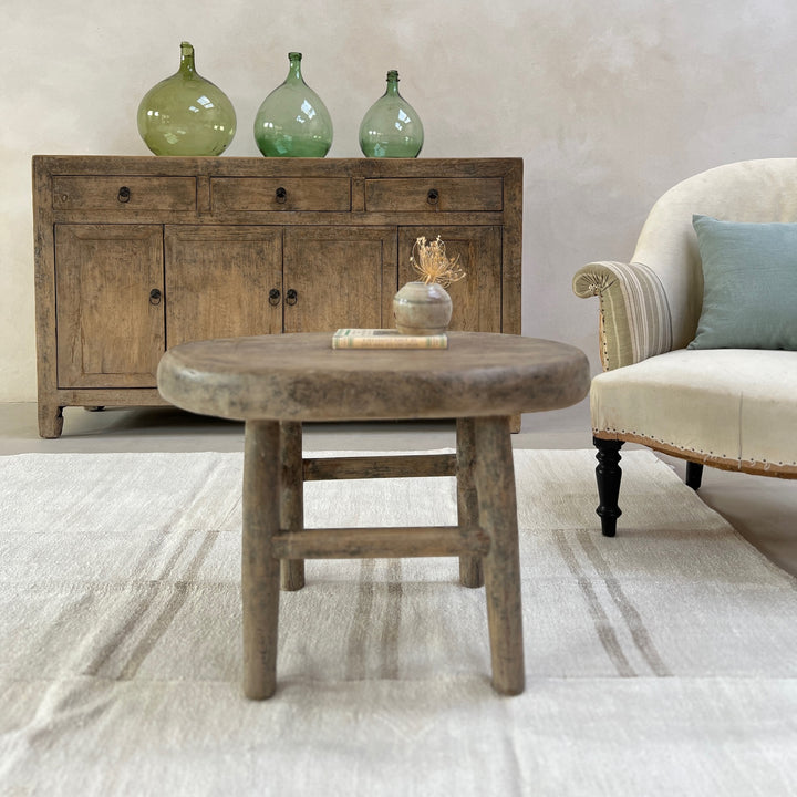 Antique Oval Side Table | Morgana