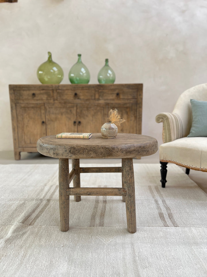 Antique Oval Side Table | Morgana