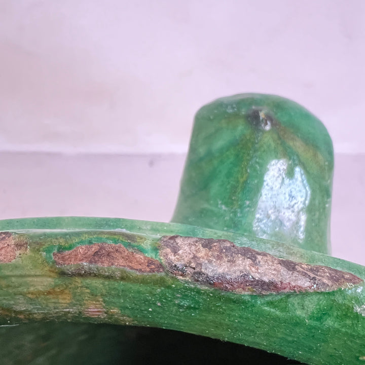 Antique Spanish Olive Urn XL