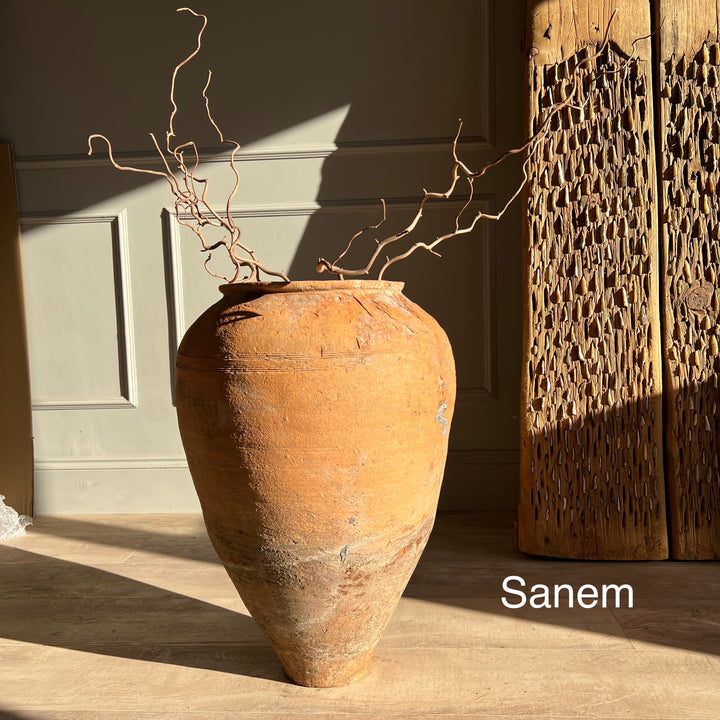 Antique Terracotta Olive Urns