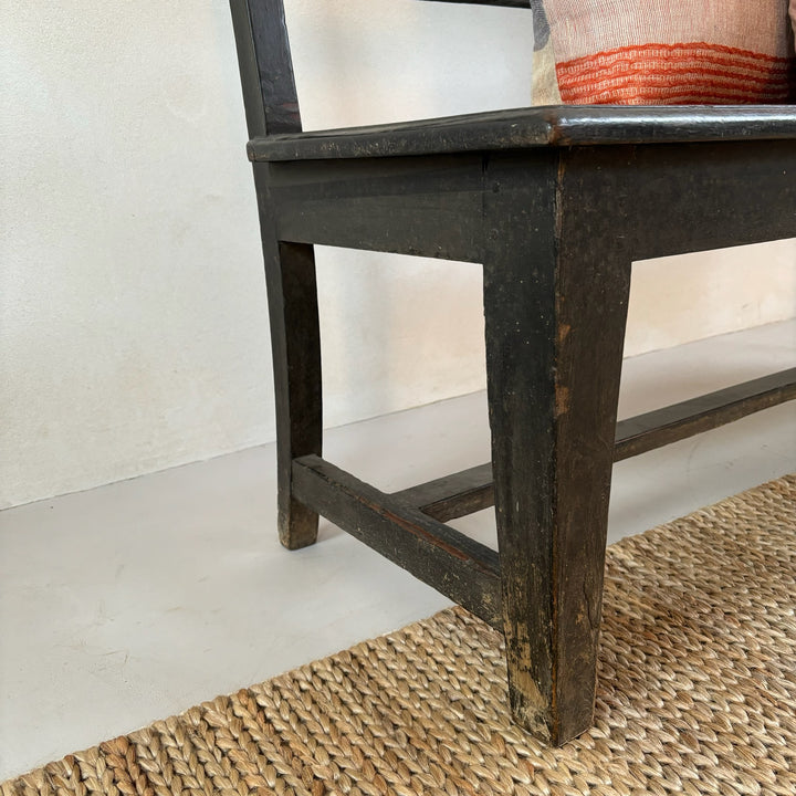 Antique original paintwork bench with back | Mylan cc