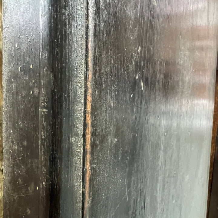 Antique original paintwork bench with back | Mylan ff