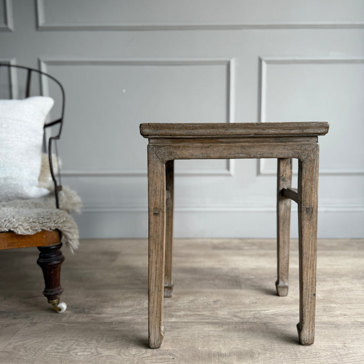 Antique Elm Side Table | Florrie