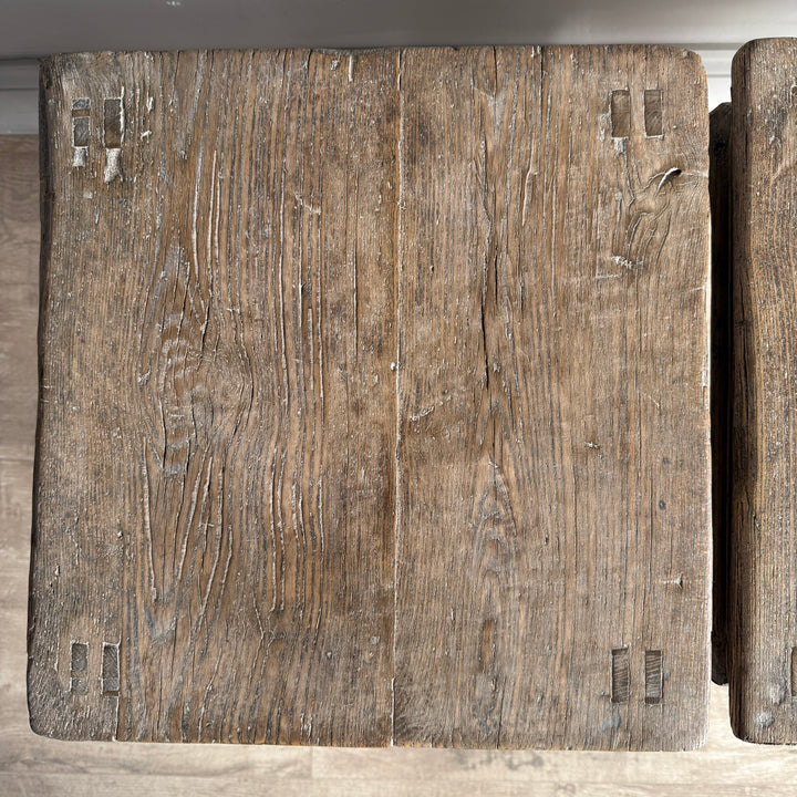 Pair of antique bedside tables | Allegra