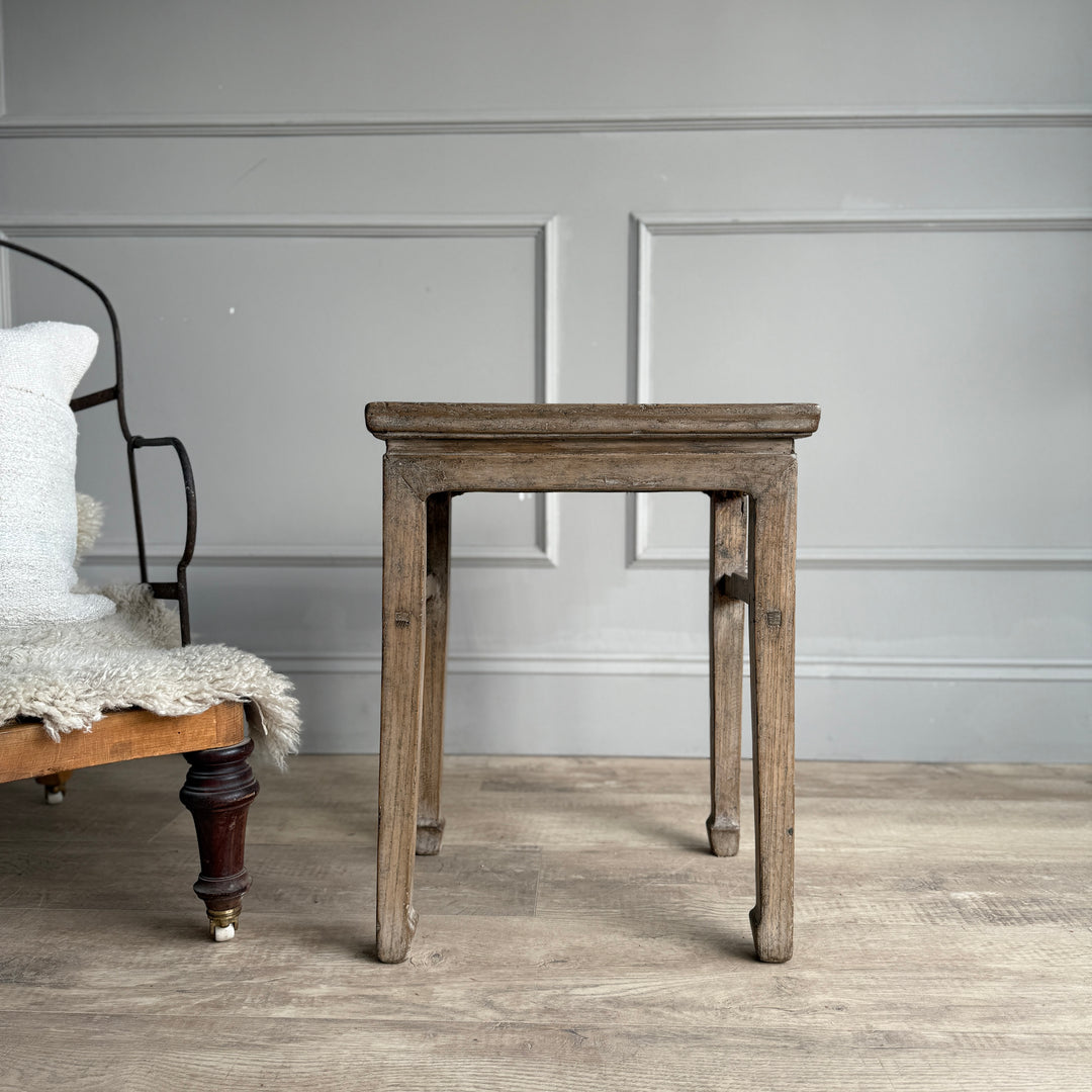 Antique Elm Side Table | Florrie