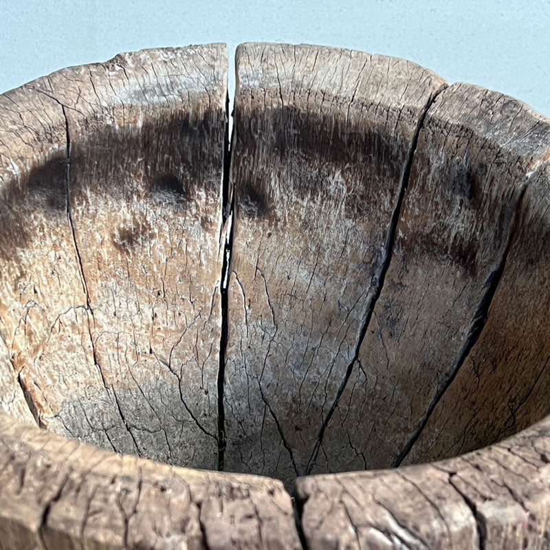 Antique wooden mortar XL | Dante