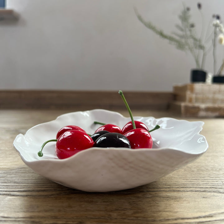 Decorative ceramic serving bowl miniature