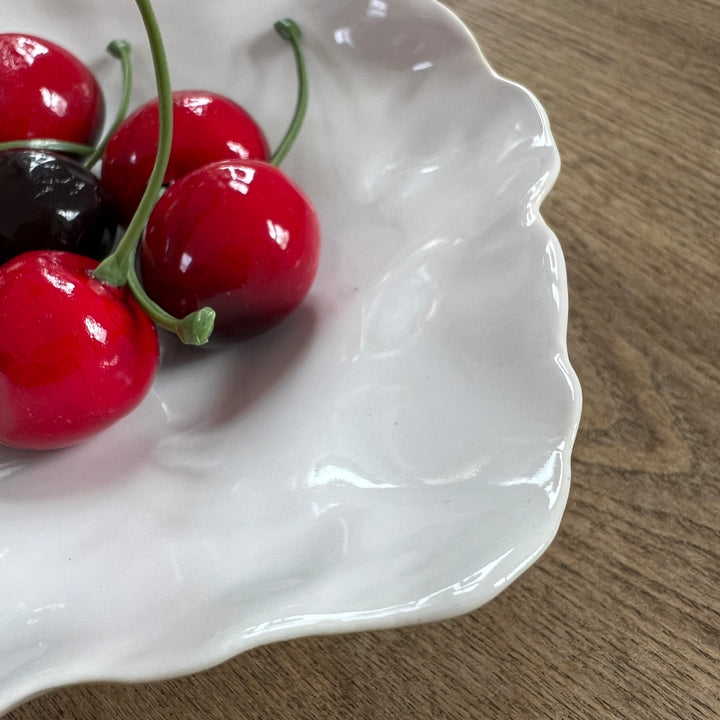 Decorative ceramic serving bowl miniature