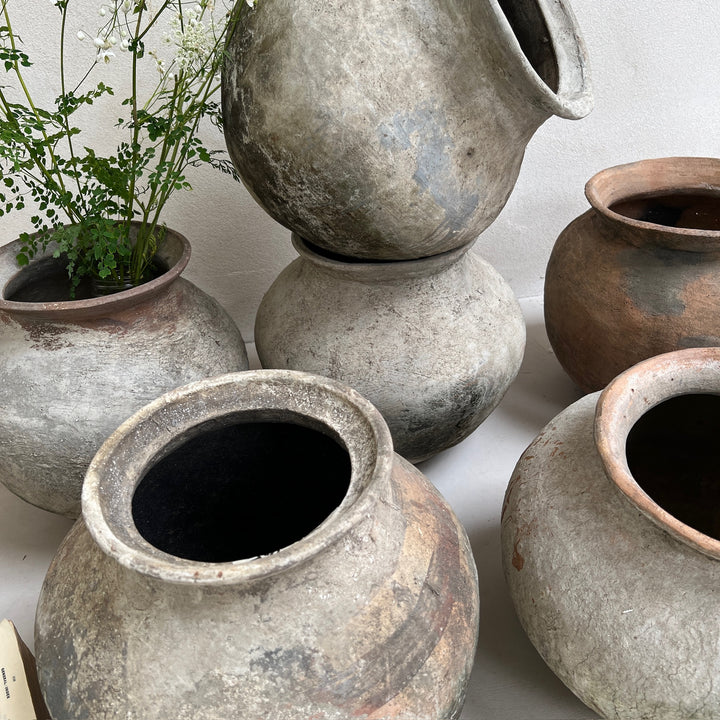 Extra Small Antique Java Pots c