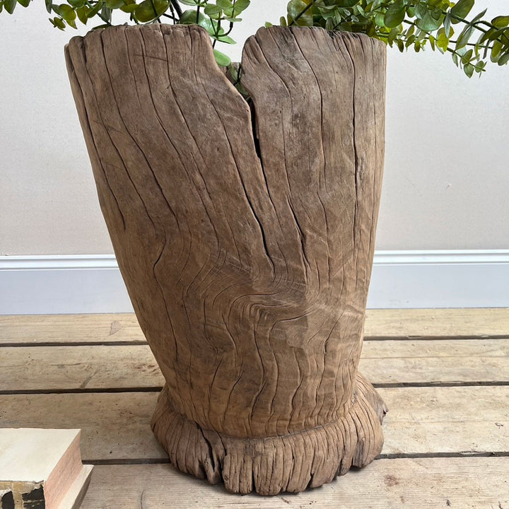 Antique wooden mortar XL | Forrest
