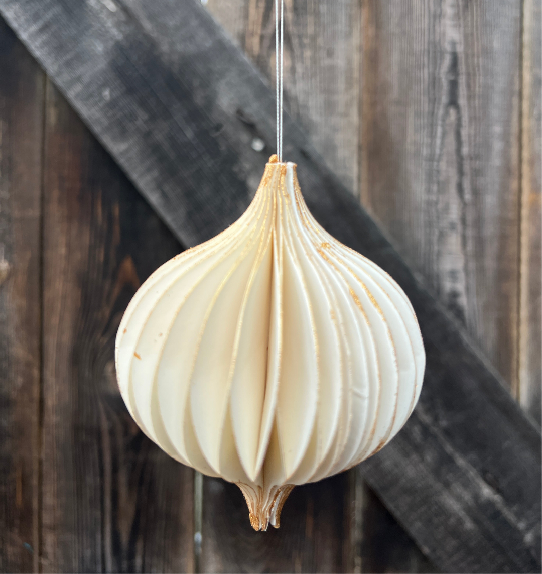Folding paper Christmas decoration | Ellipse
