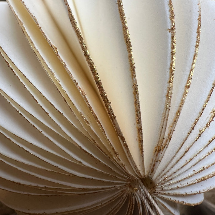 Folding paper Christmas decoration | Orb