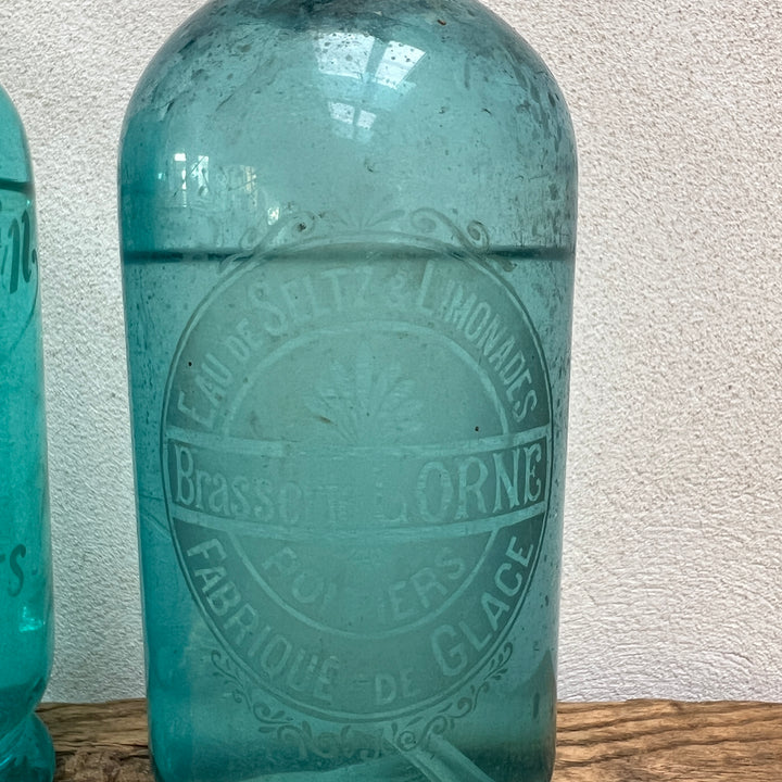 French Art Deco Soda Syphons. b