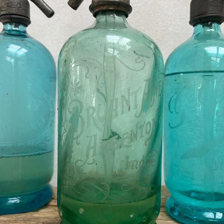 French Art Deco Soda Syphons. d