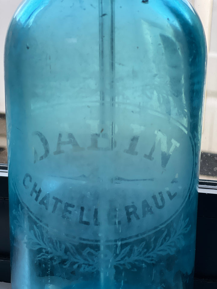 French Art Deco Soda Syphons. e