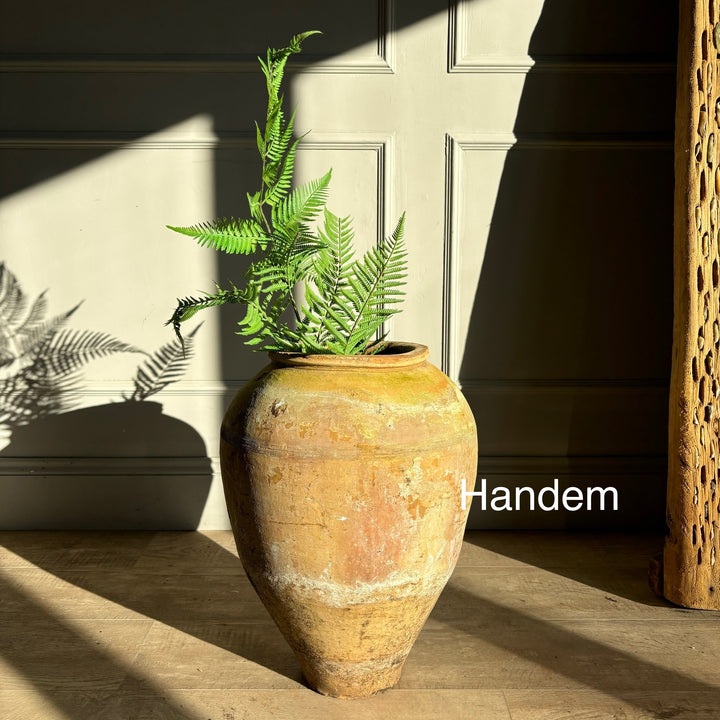 Antique Terracotta Olive Urns
