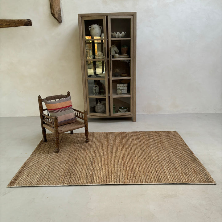 Hemp and Cotton rug 170 x 240cm | Jute