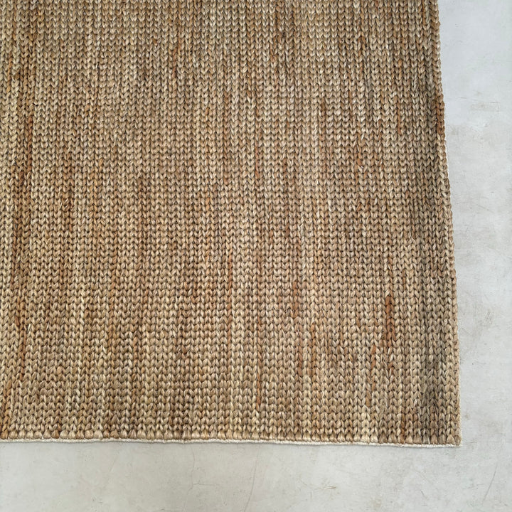 Hemp and Cotton rug 170 x 240cm | Jute