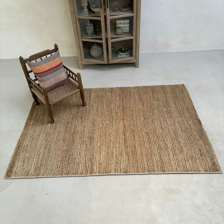 Hemp and Cotton rug 170 x 240cm | Jute