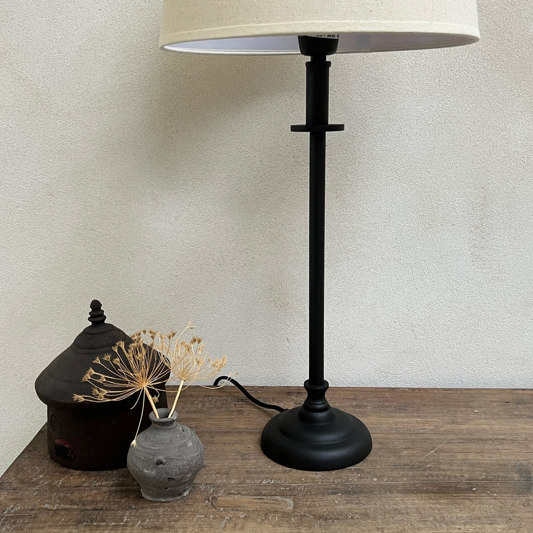 Black Iron Table Lamp | Small