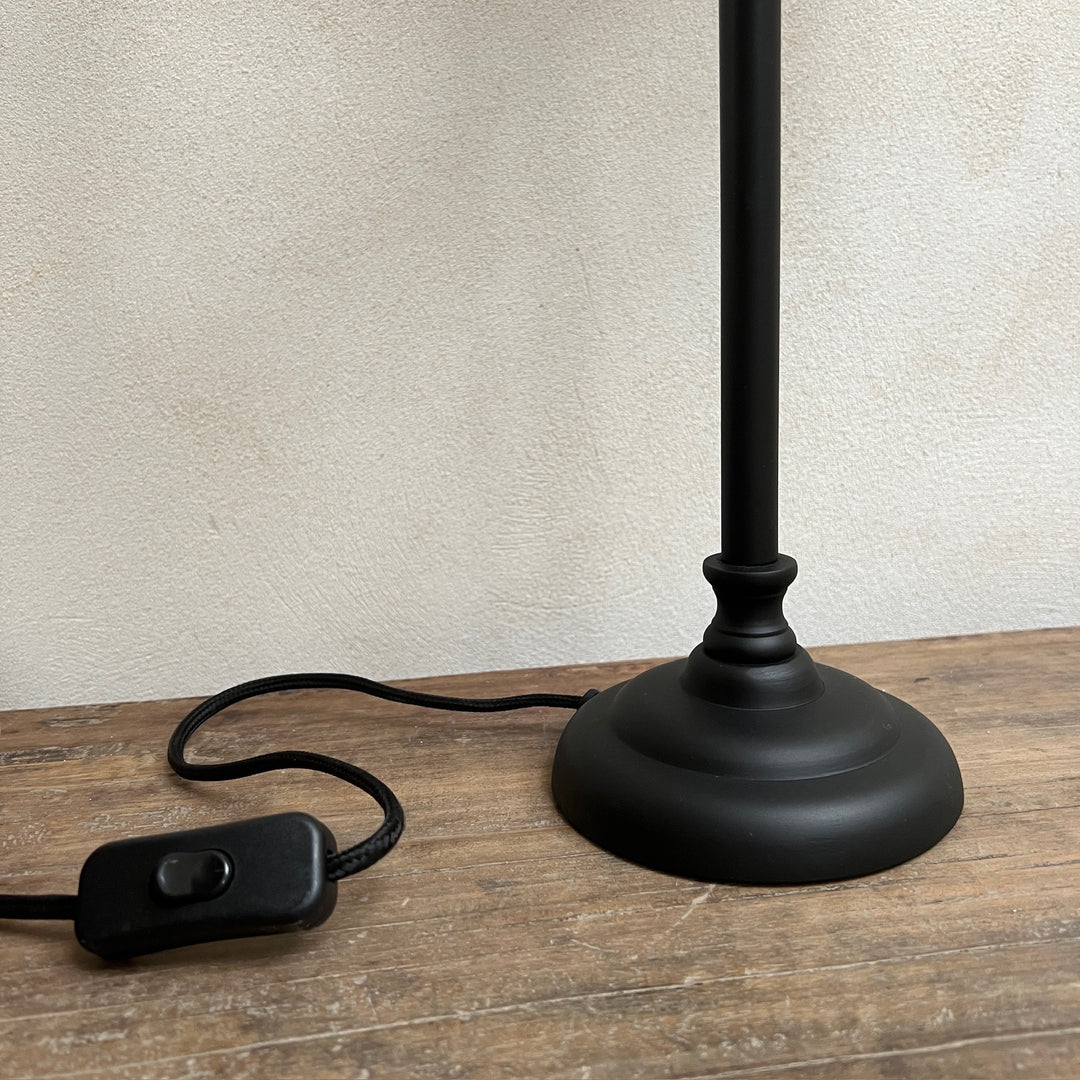 Black Iron Table Lamp | Small