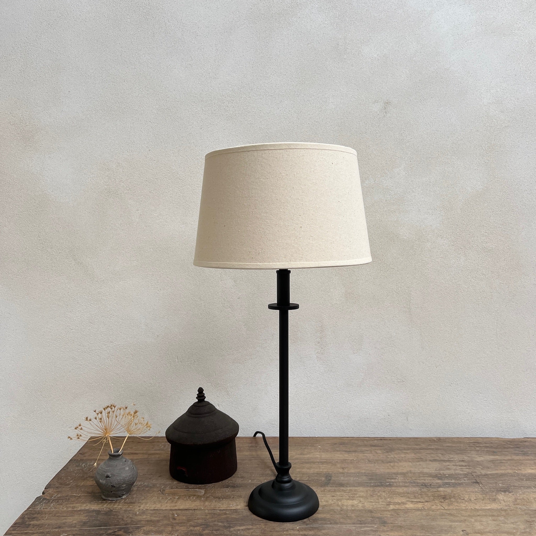 Black Iron Table Lamp | Small – Home Barn