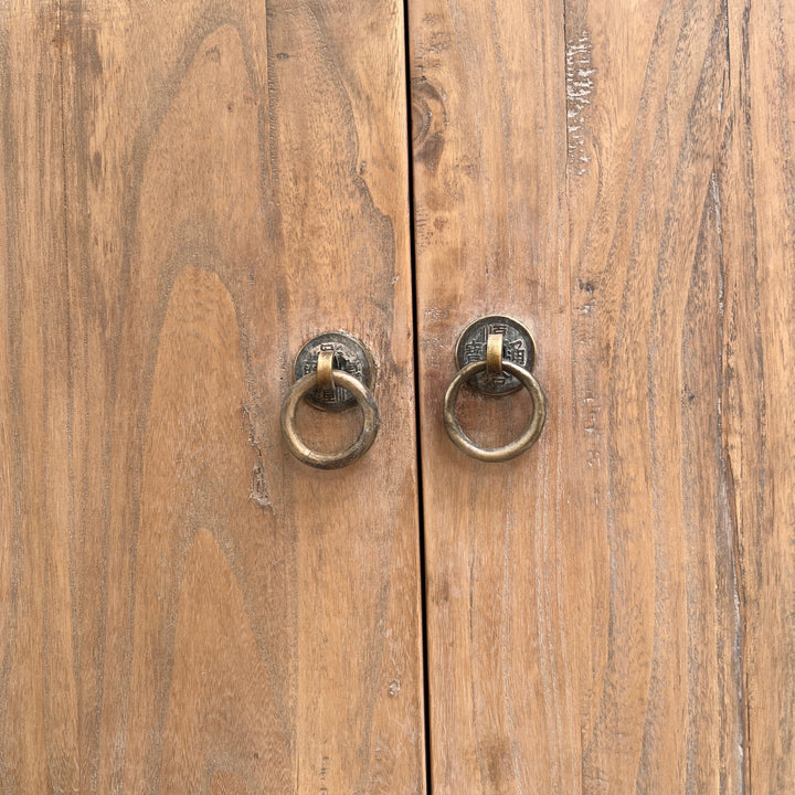 Small Antique Elm Cupboard | Aspen