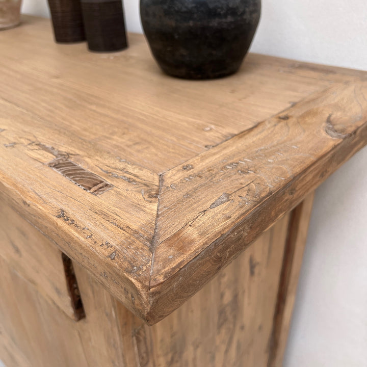 Small Antique Elm Cupboard | Aspen